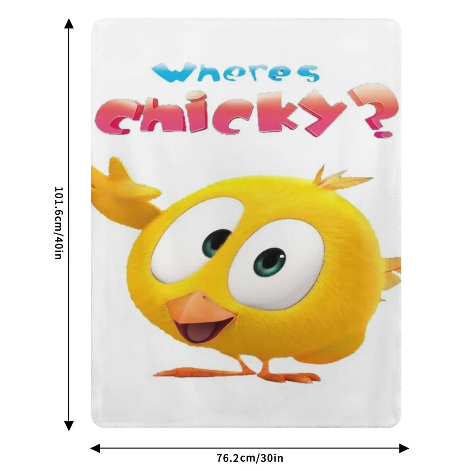 Мягкий всепогодный плед для дивана Where's Chicky (art.: 3920dc394ba73) - 3920dc394ba73