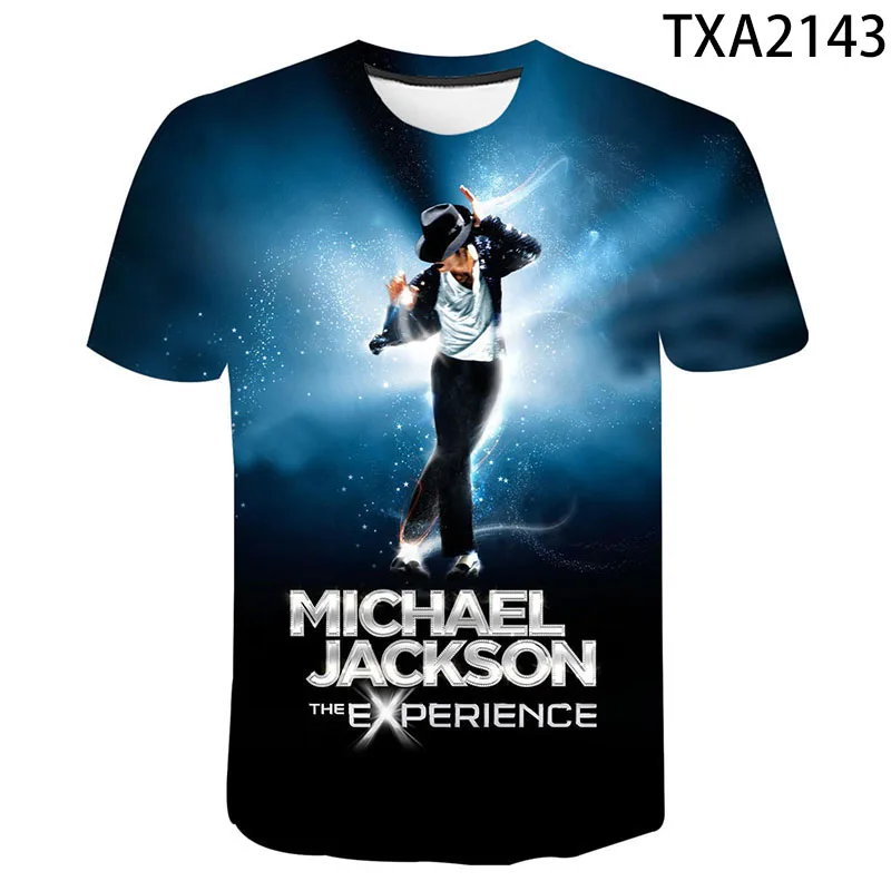 

Summer New 3D Michael Jackson T Shirts Men Women Kids Casual Street Print T Shirts Cool T Shirts