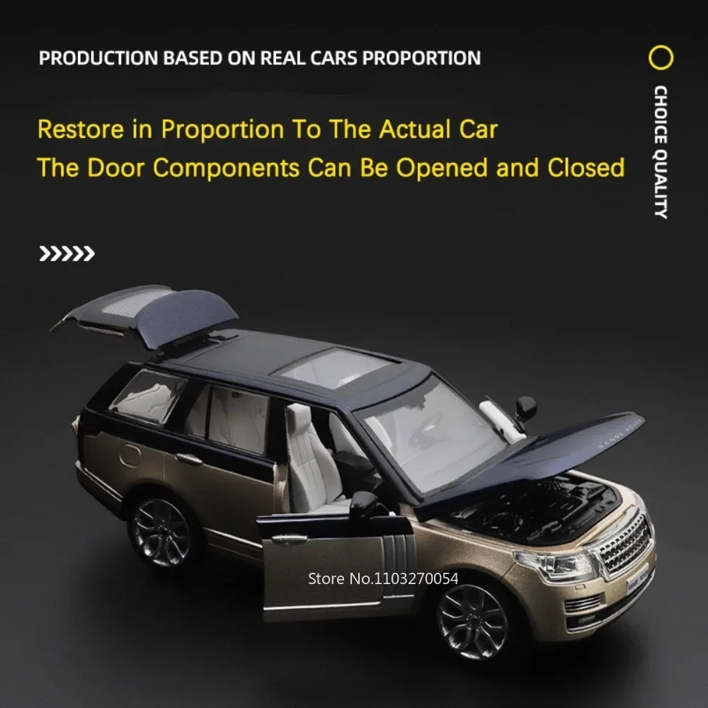 CCA 1:26 LAND ROVER RANGE Модели внедорожников Автомобиль Литье под давлением Игрушки Двери