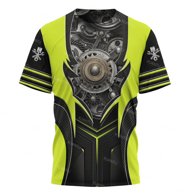 

Футболка с рисунком черепа, летняя мужская футболка с 3D-принтом, модная футболка с коротким рукавом и графическим рисунком, повседневная од...