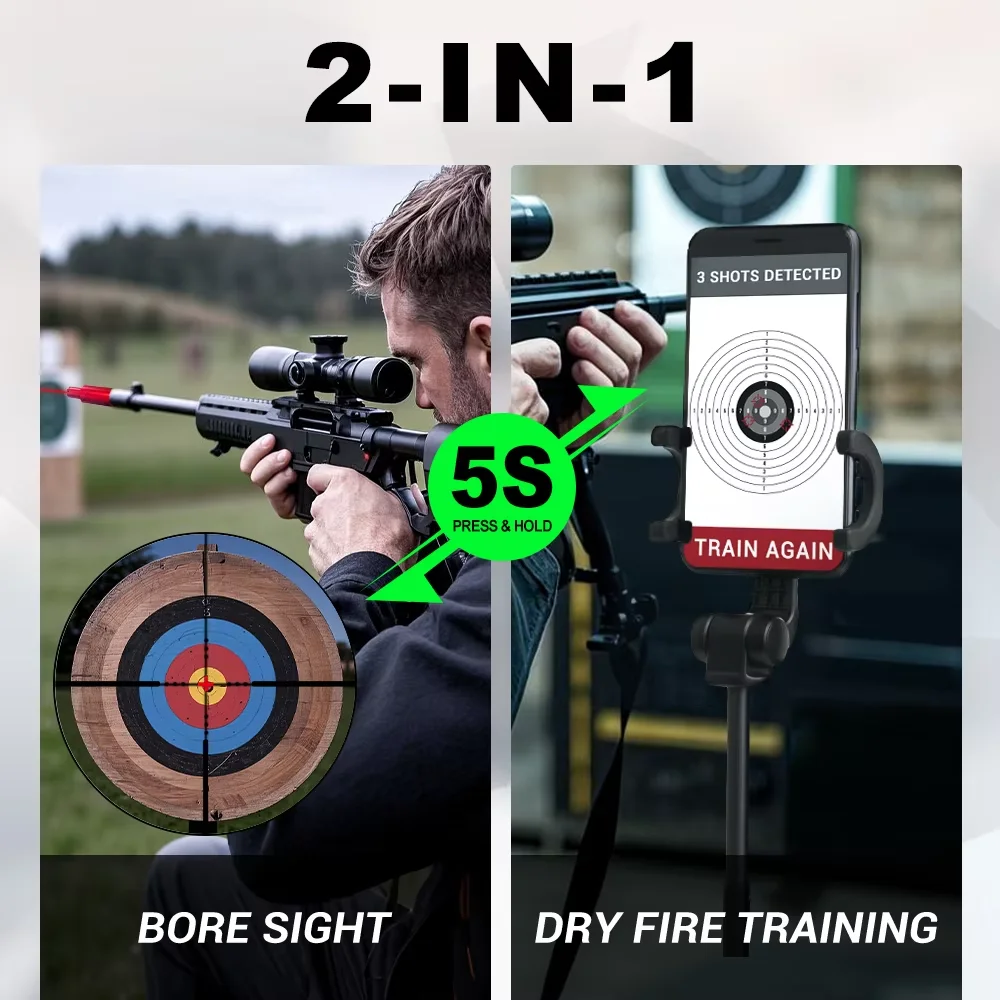Лазерная тренировочная пуля Dry Fire .22LR .17.177 223REM .308WIN 9 мм Лазерный прицел Красный лазерный тренировочный картридж Перезаряжаемый через USB (art.: 3920d3ca11ca0) - 3920d3ca11ca0