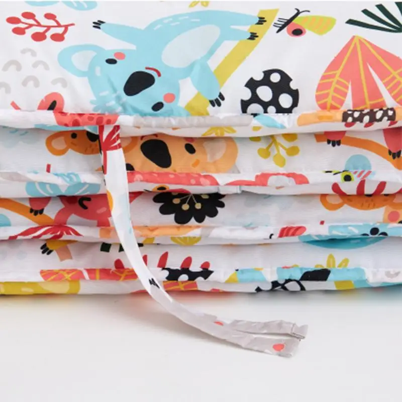 

4 шт., прокладки для детской кроватки, 132x24 см