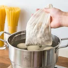 Drawstring хлопка присущая средствам китайской Медицины Сумка Кухня суп многоразовый фильтр сумки Чай заварки Еда Класс фильтр для приправ Чай сумки