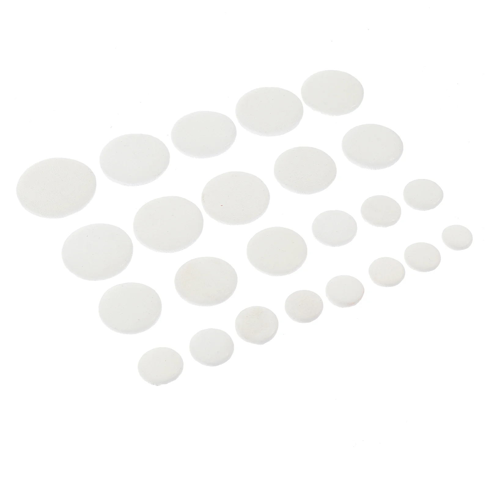 

24Pcs Bassoon Cushions Bassoon Sound Hole Pads Bassoon Accessories (White)