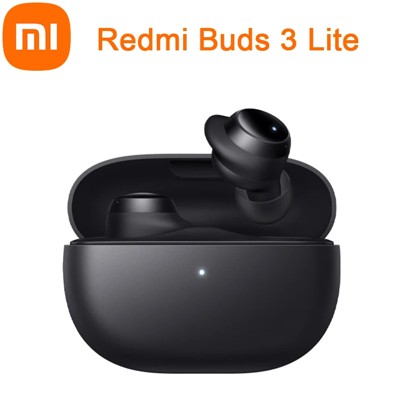 Оригинальные беспроводные наушники Xiaomi Redmi Buds 3 Lite TWS, наушники Bluetooth 5,2, превосходное качество звука, водонепроницаемость IP54
