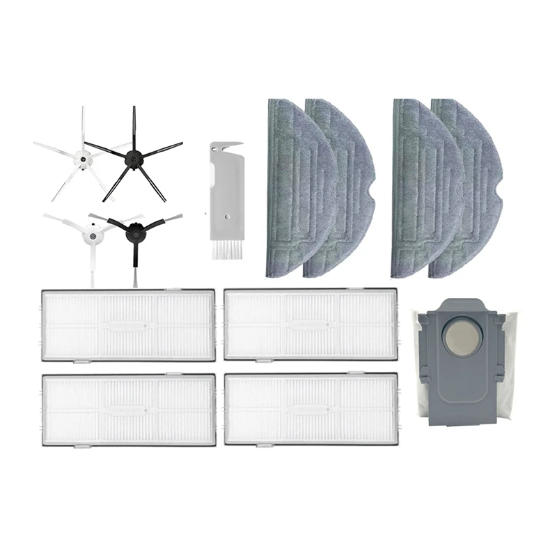 

Аксессуары для Roborock S8 / S8 + / S8 Pro Ультра фильтры НЕРА основная/боковая щетка Швабра пылесборник робот-пылесос