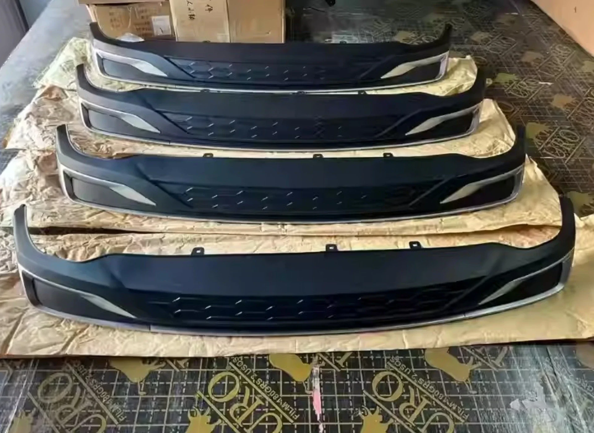 Комплект кузова Рама переднего бампера противотуманной фары рама для Audi A6L C8 2023