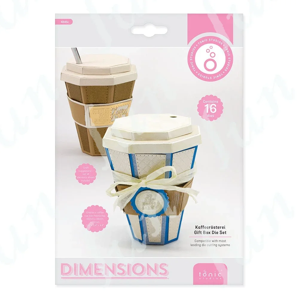 Подарочная коробка для запекания кофе набор трафаретов штамповки металлические