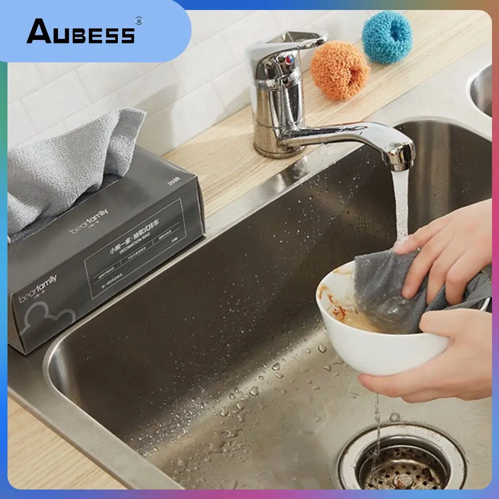 Kitchen Not Easy To Shed Hair Rinse With Clean Water As White As New Cotton Cloth Wear-resistant And Durable Household Absorbent