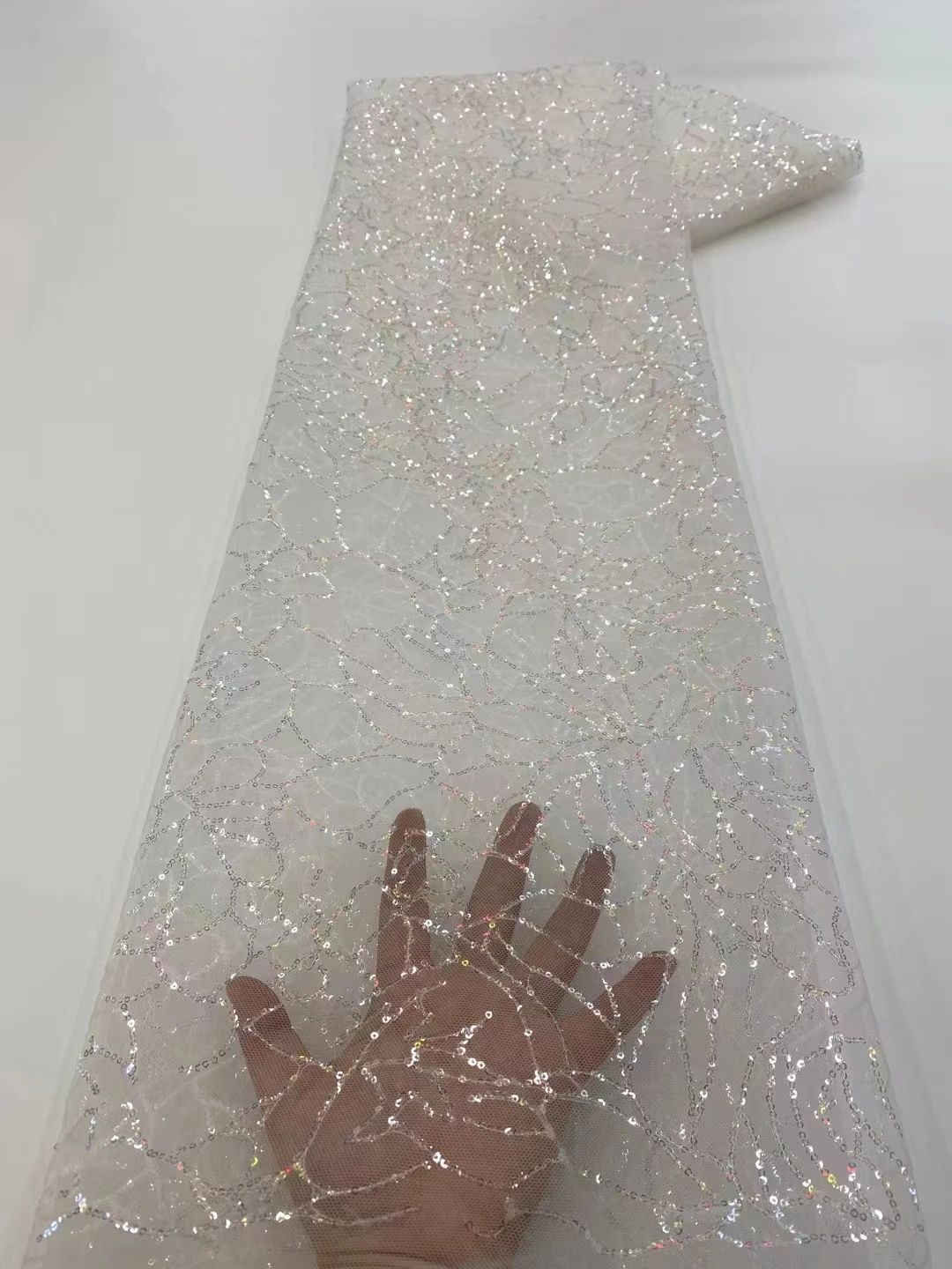 Новое поступление высококачественное кружевное Сетчатое платье с вышивкой и