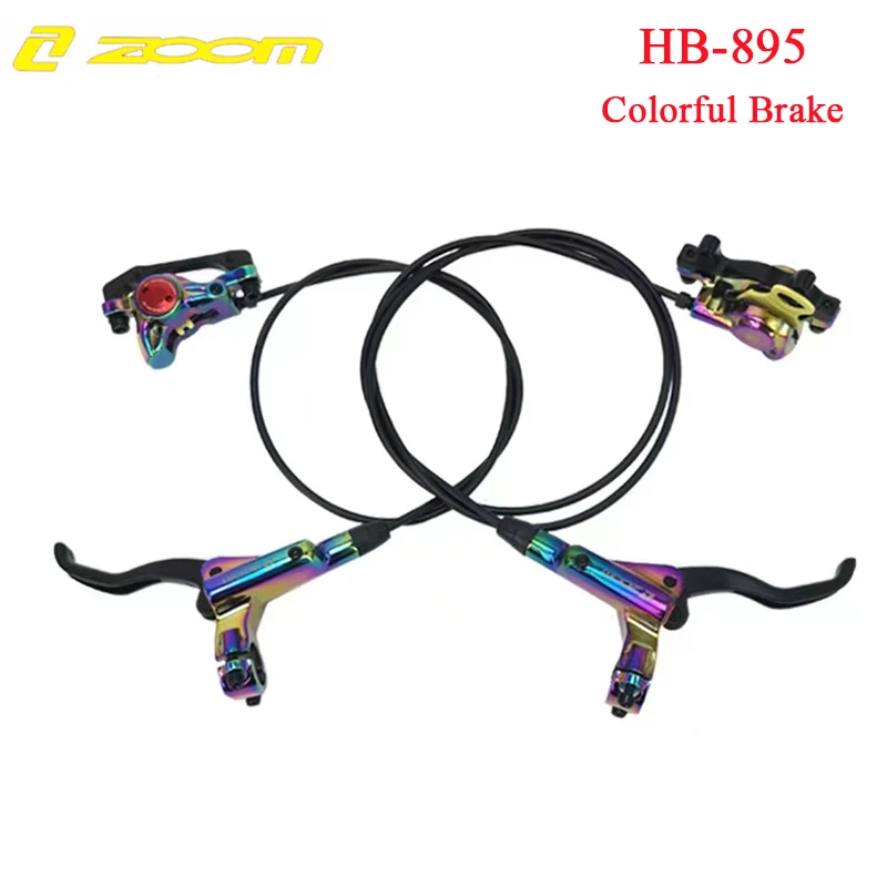 

ZOOM HB875 Bicycle Hydraulic Brakes Mountain Bikes Hydraulic Disc Brake Mountain Bicycle Oil Pressure Disc Brake Calipers