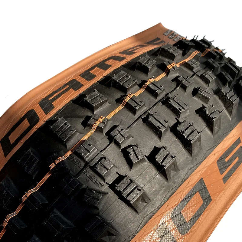 SCHWALBE оригинальные HANS DAMPF 29x2 35 бескамерные складные шины с бронзовым краем для