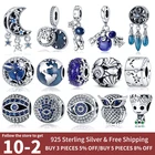 Лидер продаж 925, бусины-подвески plata de ley с Млечным способом, подходят для оригинальных женских подвесок, ювелирные изделия Diy