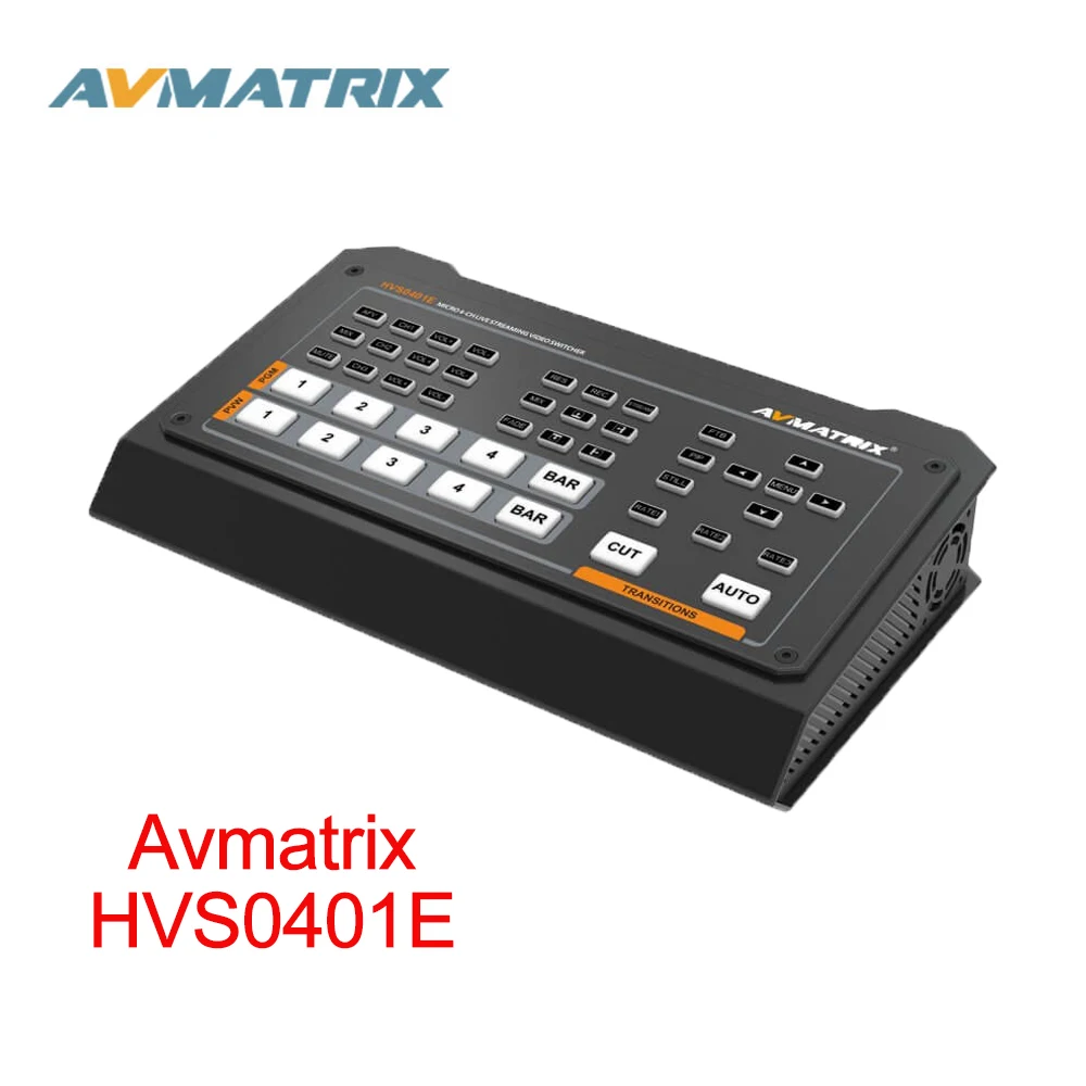 

Микро 4-канальный коммутатор Avmatrix HVS0401E, панель управления смесителем, USB-захват для прямой трансляции