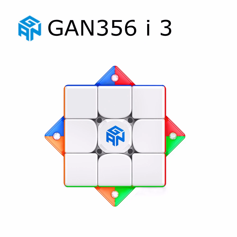 

GAN356 I 3 3x3x3 Magnetic Magic Cube Stickerless 356 I3 Smart Cube 3x3 Professional Magnets Puzzle Speed Cubo Gan 356 I Magico