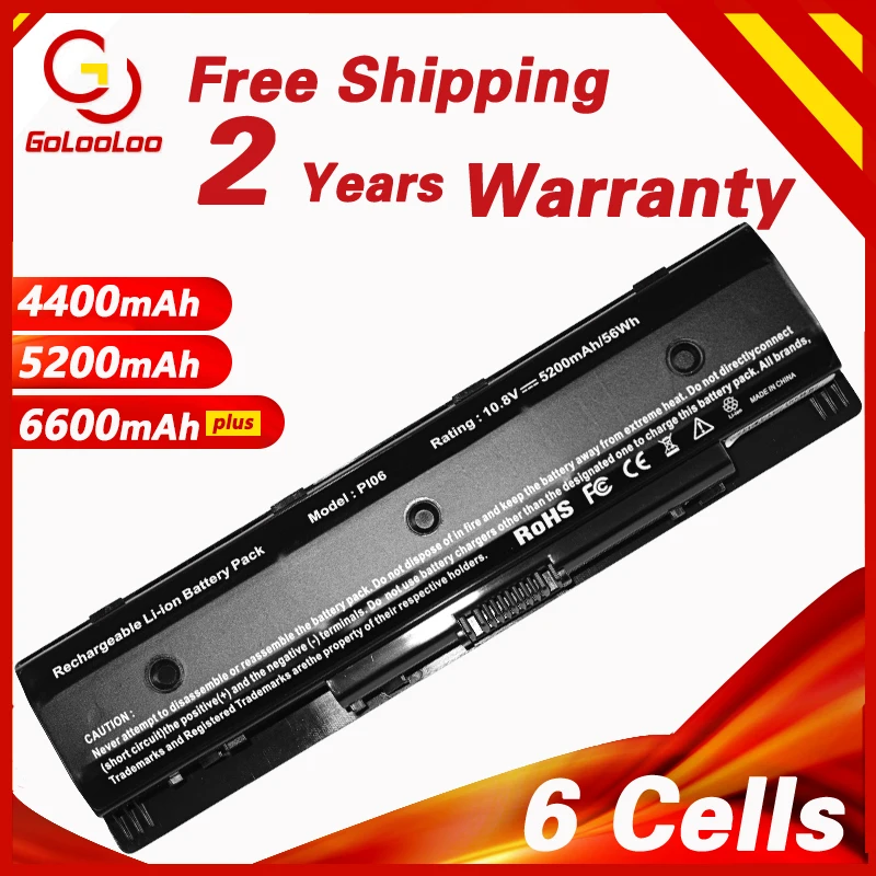 

PI06 PI09 Battery for HP 710416-001 710417-001 HSTNN-LB4N M7-J020DX 17-E020US M6-N012DX HSTNN-UB4N HSTNN-LB40 TPN-L112 M6-N010DX
