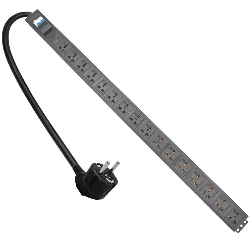 

1. 5u PDU сетевой фильтр, 16 шт., универсальный телефон, сетевой фильтр, розетка стойка сетевого шкафа 16A 4000W SPD