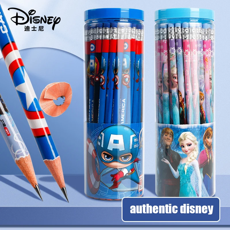 Spiderman Frozen Princess School Supplies Kawaii Papeleria Captain America Stationery Store Pen