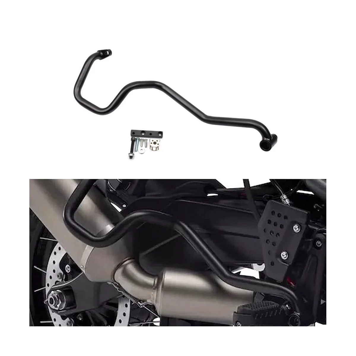 Защита двигателя амортизаторы выхлопной трубы для Harley PAN America 1250 RA1250 PA1250 1250S 2021 2022