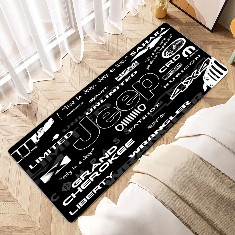 

J-JEEPS Bath Mat Rug Doormat Entrance Door Friends Shuumatsu No Valkyrie Maccabi Haifa Carpet Choice Hasbulla Anti Wrinkle Straw