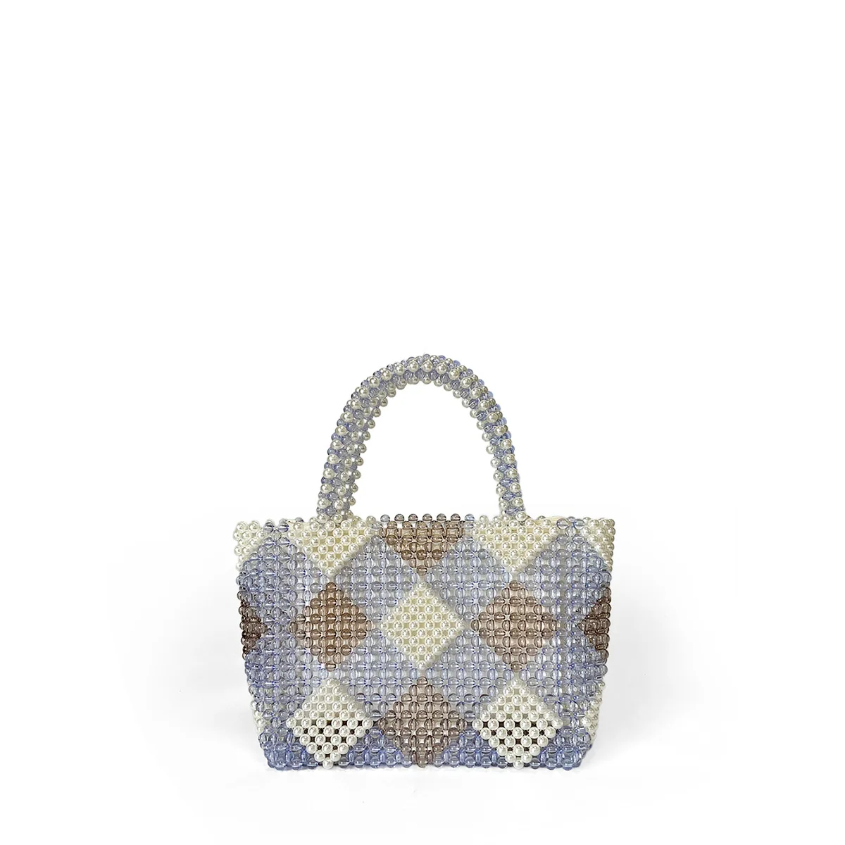 Новые поступления женская сумка ручной работы с ромбовидным узором расшитая