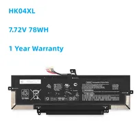 New 7.72V 78WH X360 1040 G7 G8 Laptop Battery HK04XL HSTNN-IB9J, L83796-171, L84352-005 78Wh/54Wh for Series Notebook