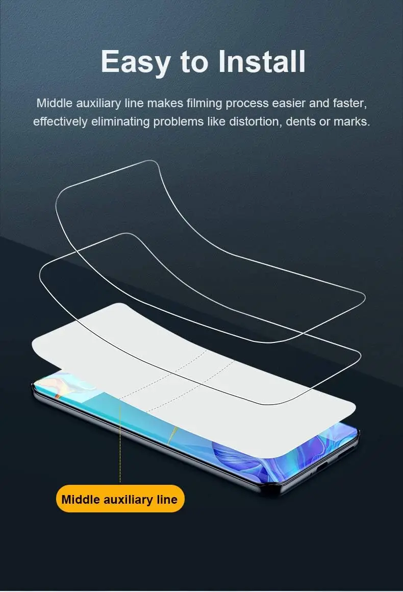

For Película iPhone 12 Pro Max (6.7) Hydrogel Cobertura Total - Tela