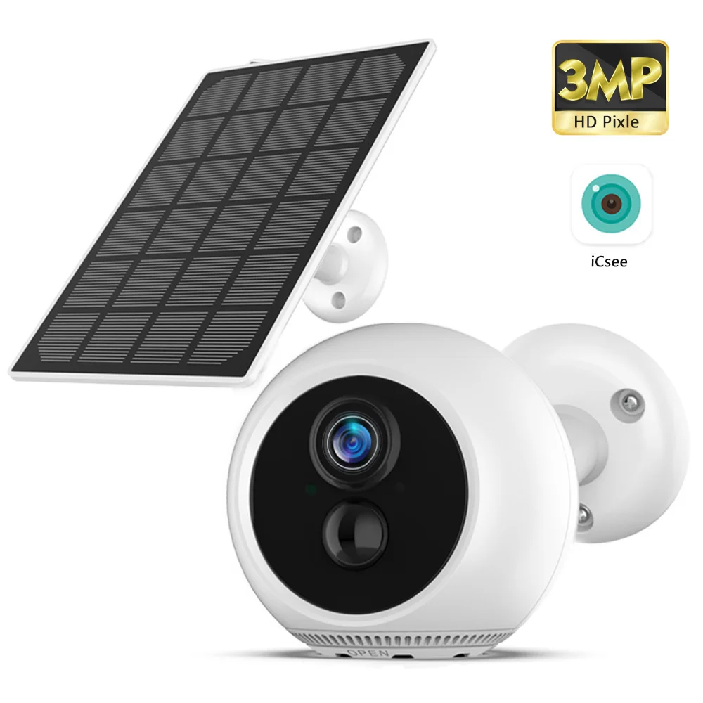 

Беспроводная IP-камера 3 Мп HD со встроенным аккумулятором и Wi-Fi
