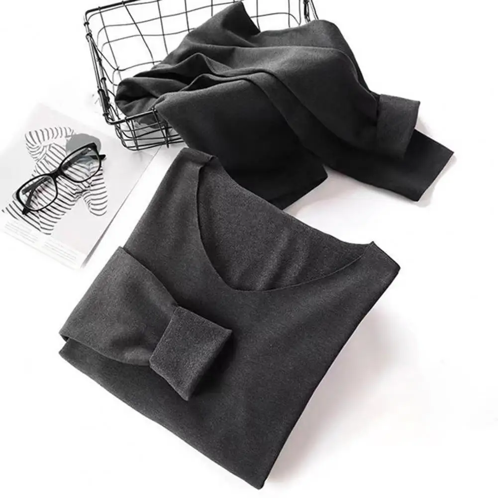 

Эластичный зимний комплект нижнего белья, мужской плюшевый бесшовный комплект термобелья, мягкая облегающая Пижама для осени/зимы, домашняя одежда