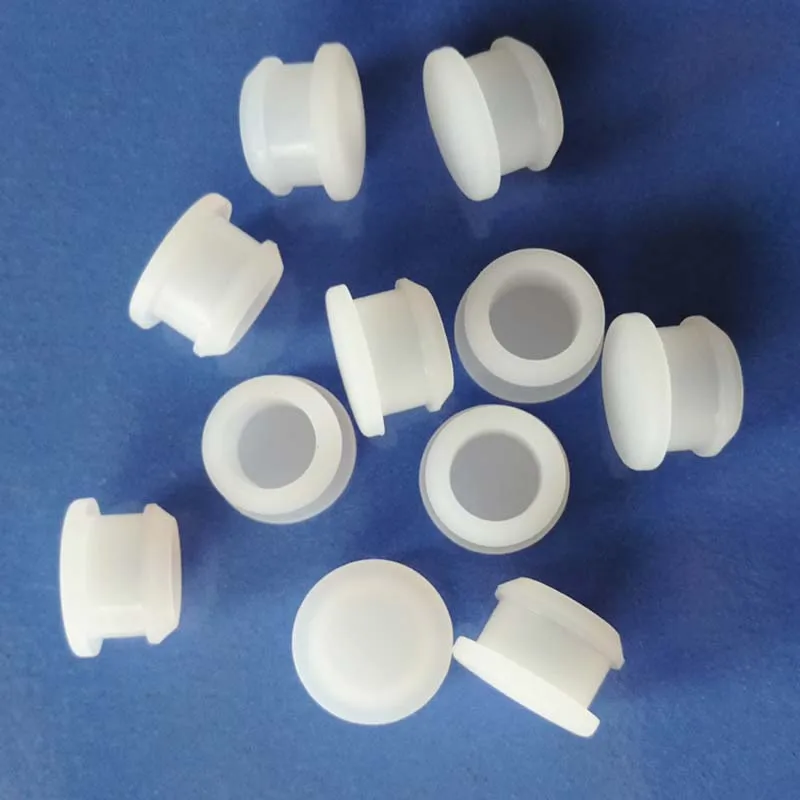 

3Pcs A-5.5-30mm Buckle Solid Silicone Rubber Caps T Type Plug Cover Snap-on Gasket Blanking End Seal Stopper White