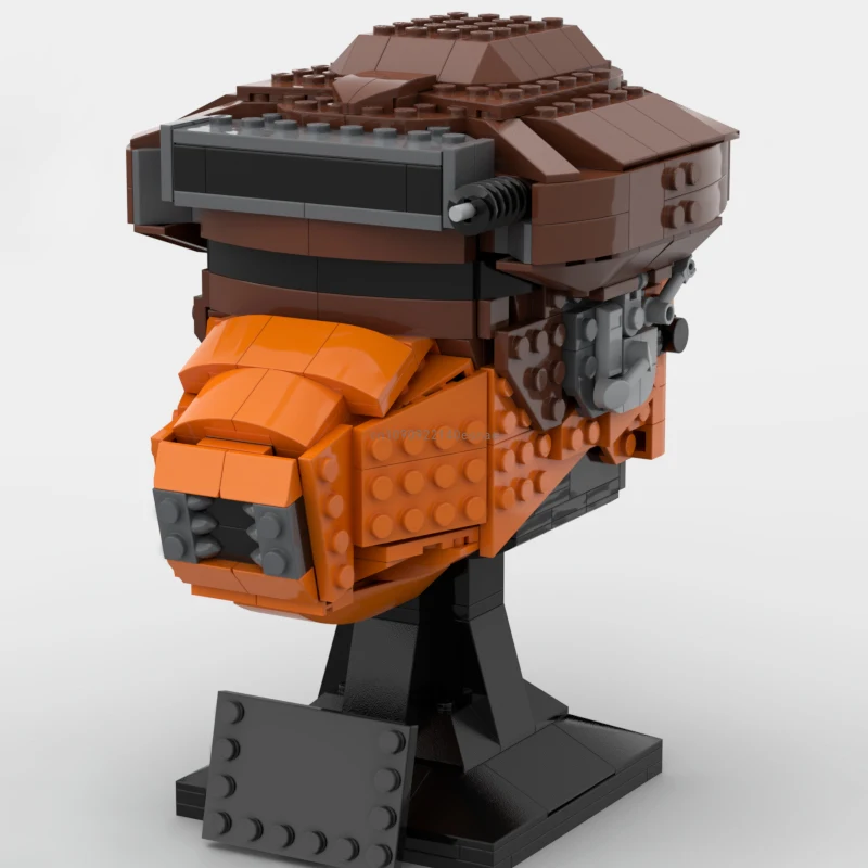 Moc 600 шт. шлемы Star Battle Leia's Boushh модель строительных блоков кирпичи обучающие