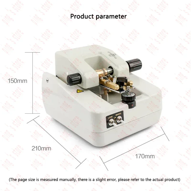 C-3T оборудование для глаз устройство прорезывания очков настраиваемая глубина