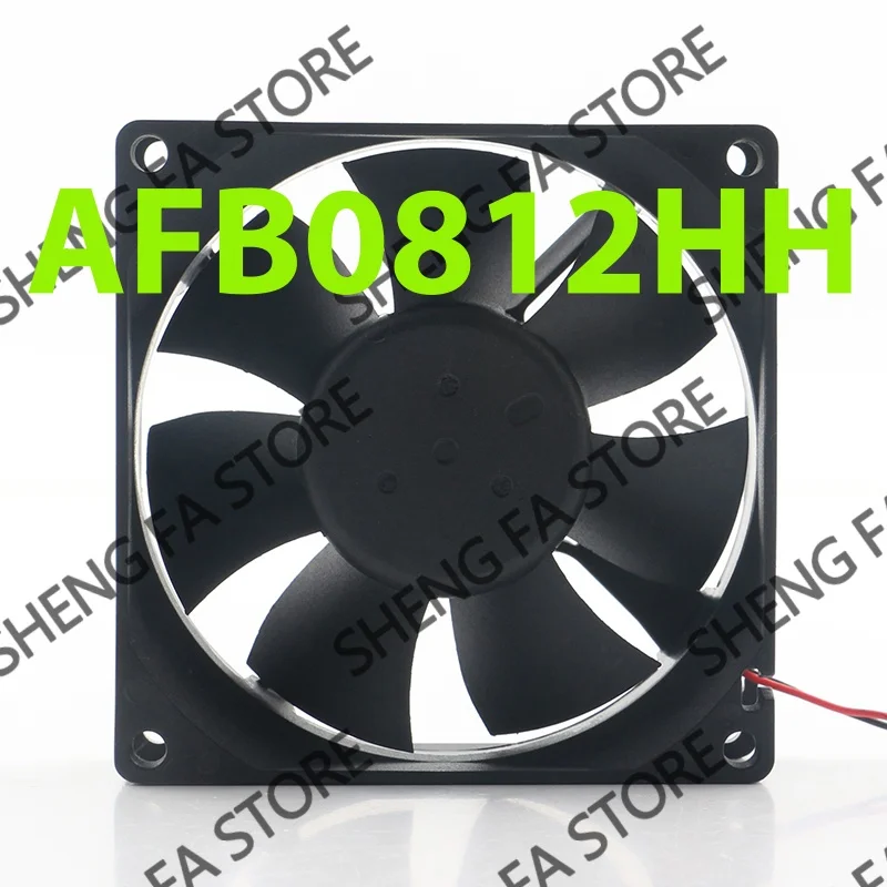 Фото Вентилятор охлаждения AFB0812HH Delta 5V 24V 48V DC 12V 0.30A AC EC 8025 80X80X25MM 8CM бесшумный, мощный, для блока питания и корпуса, с двойным шарикоподшипником №2