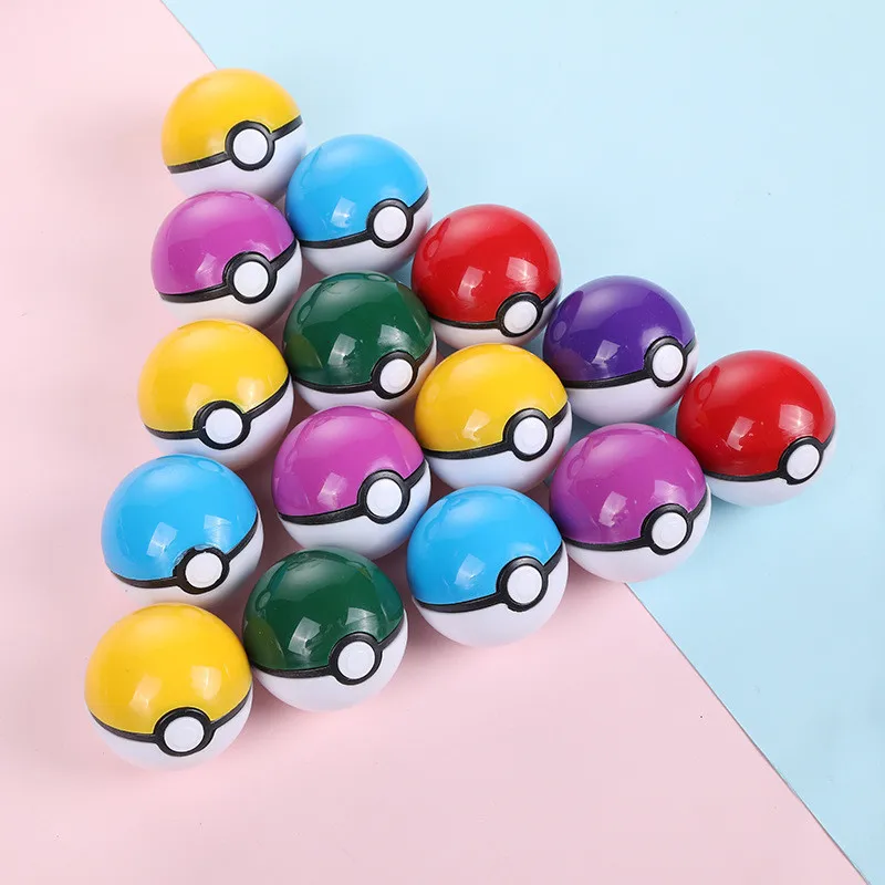 

5pcs Pokeball Anime Figure Pikachu Mewtwo Charmander Kids Gifts Birthday Bulk Buy 2022 New Pokemon Elf Ball Toy Action Model