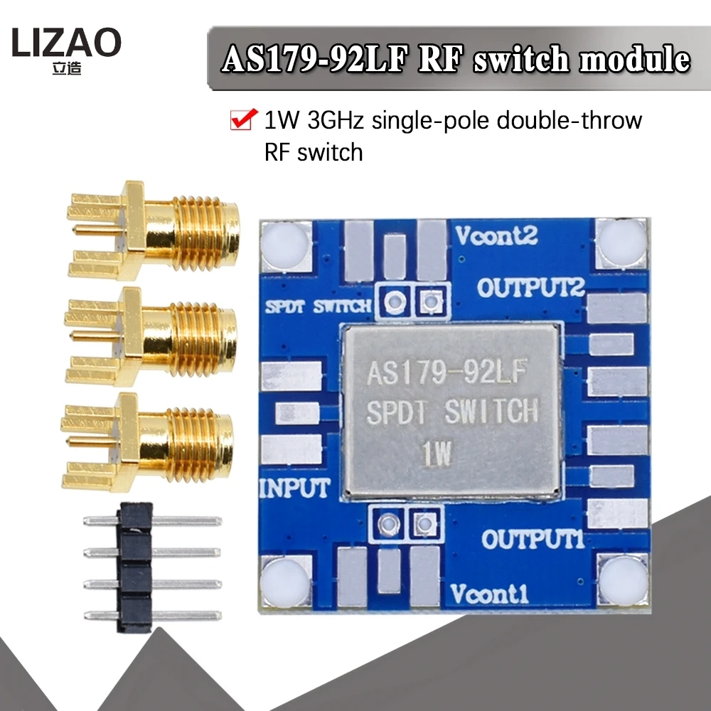 AS179-92LF RF SPDT переключатель 1 Вт частота (300 кГц-3 ГГц) для усилителя любительского