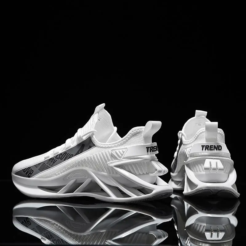 

Нескользящая дышащая обувь для мужчин, спортивные мужские кроссовки для бега, новые кроссовки, спортивные мокасины с вулканизированной под...