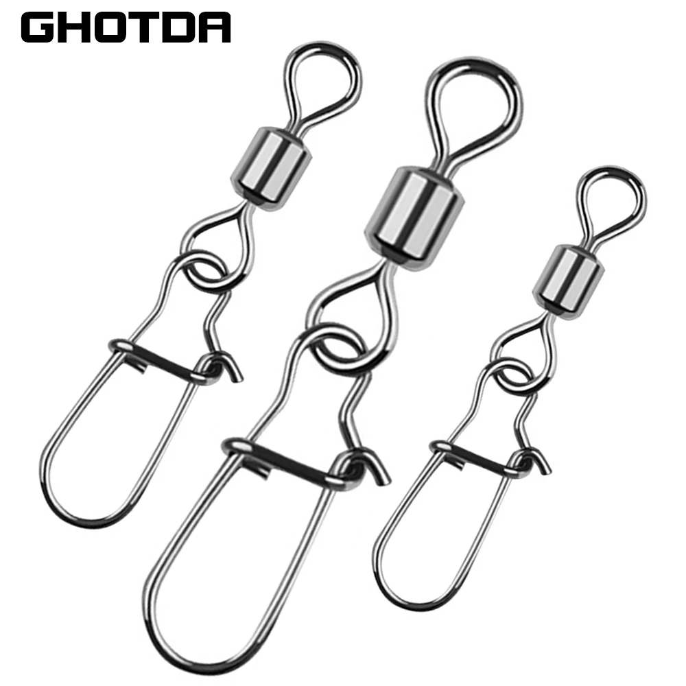 Отличная сила тяги 3-38 кг, фотоподшипник качения, Вертлюг, подключенный к рыболовной приманке, рыболовный Вертлюг + Улучшенный штифт