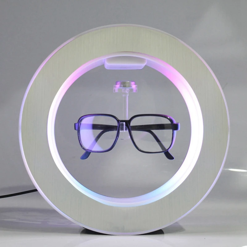 

Maglev Display Stand Glasses Counter Display Creative Advertising Promotion Product Display Exhibition Ornament US Plug