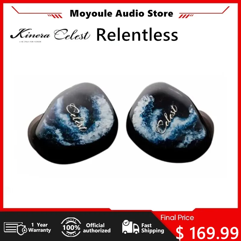 Гибридные наушники-вкладыши Kinera Celest неустанные 1DD + 6BA для монитора проводные
