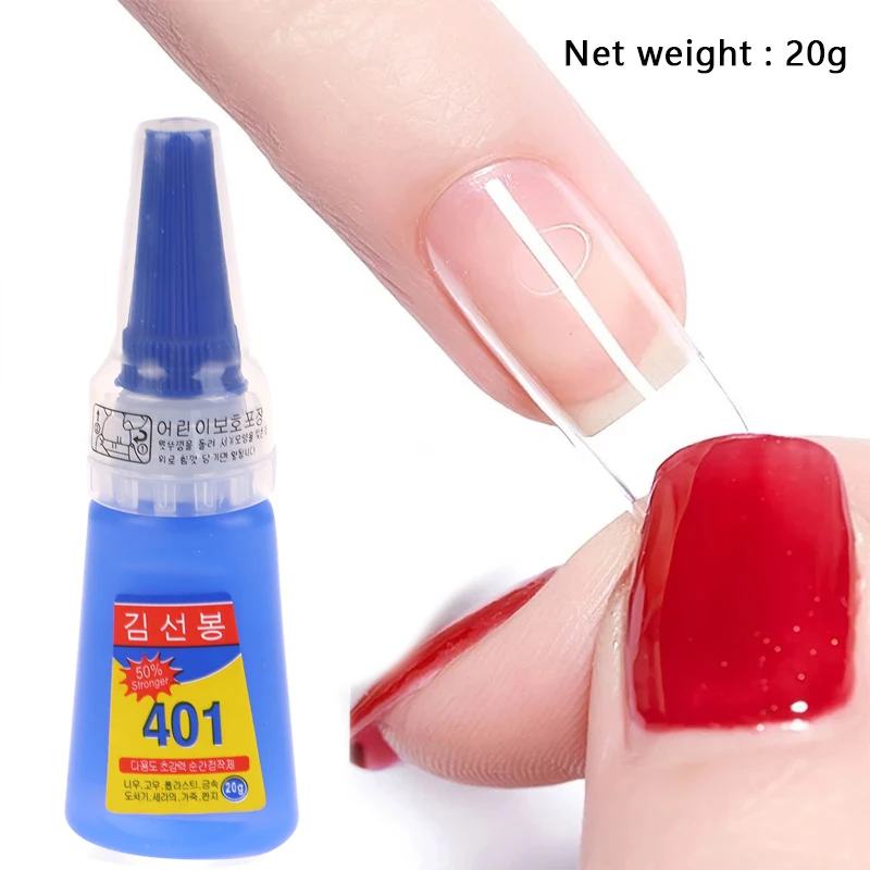 Быстросохнущий клей для дизайна ногтей 20 г