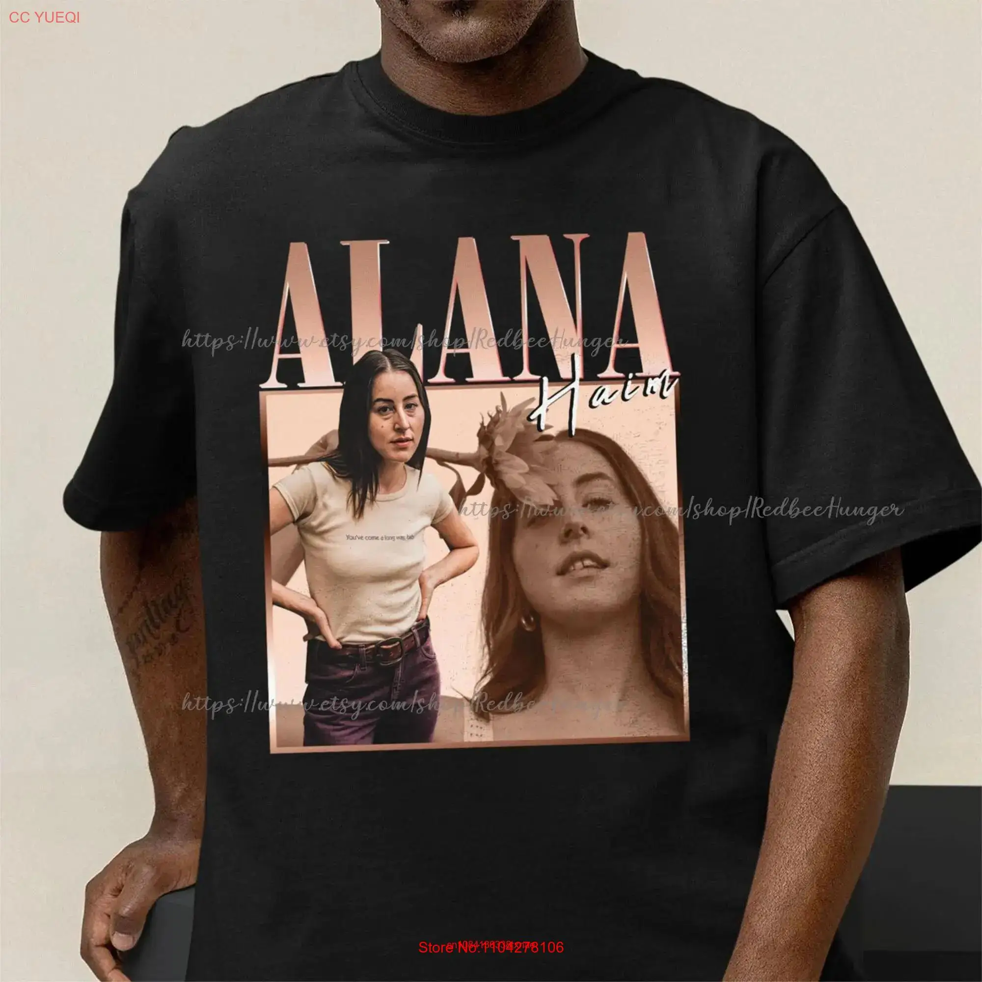 Футболка в стиле Алана Хайма Назад школу с группой The One More Merch SweaT длинными или