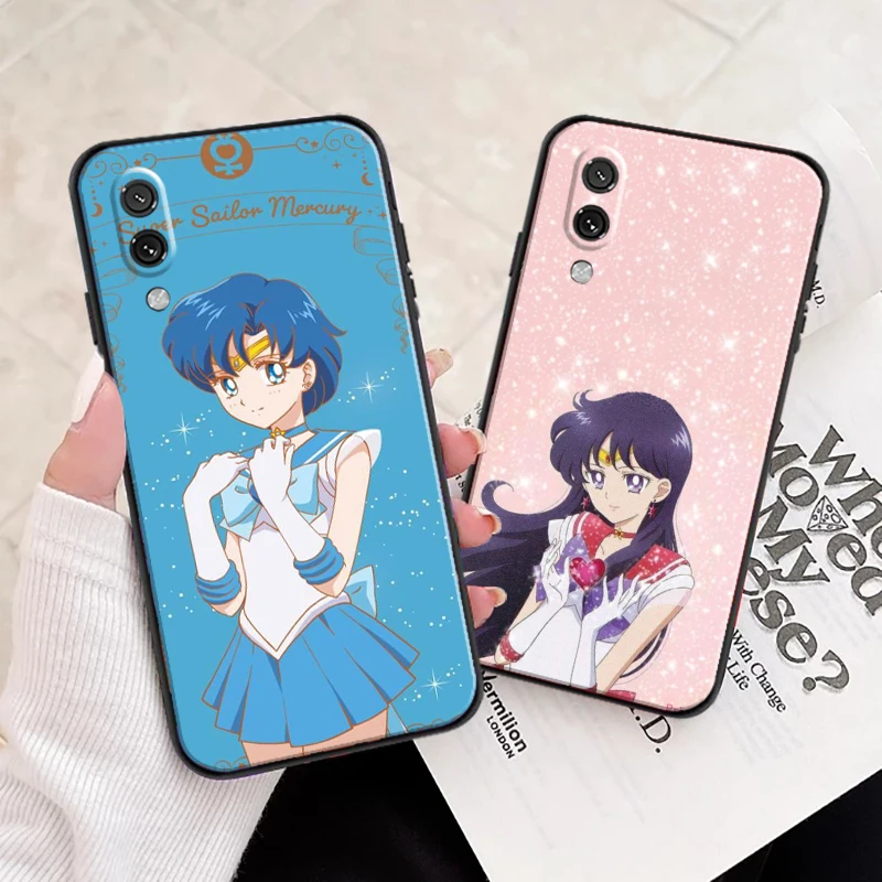 

Bandai Sailor Moon Anime For Xiaomi Redmi 9 9C 9A 9AT 9i Phone Case Coque Silicone Cover Soft Black Funda Liquid Silicon
