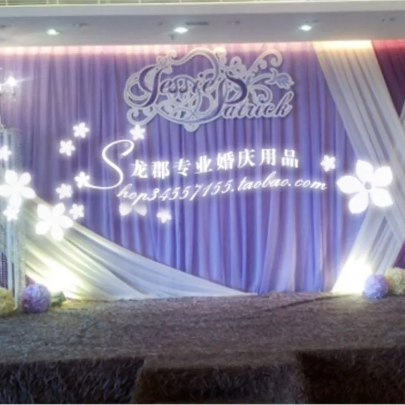 

Luxury wedding backdrop 10ft*20ft