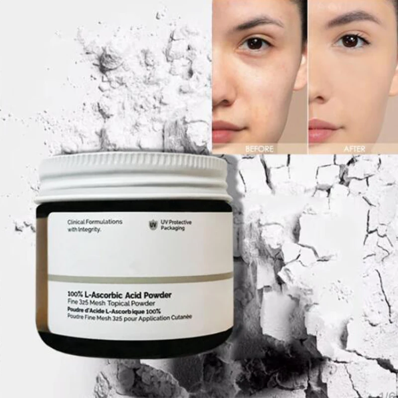 

100% L-Ascorbic Acid Powder Antioxidant Whitening and Preventing Melanin Production Repair Skin Clean Shrink Pores Oridinal