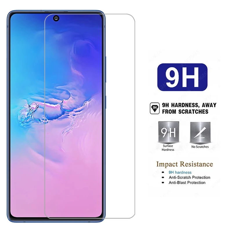 Чехол из закаленного стекла для телефона samsung galaxy s10 lite задняя крышка на s10lite 2020 g770f