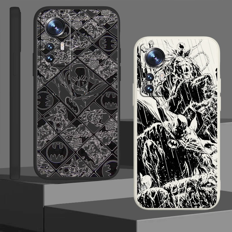 

Superhero Batman Cool Phone Case For Xiaomi Mi 10S 10T 10 9 SE 6X A3 A2 CC9E Pro Lite Mix 3 Liquid Rope Funda Cover