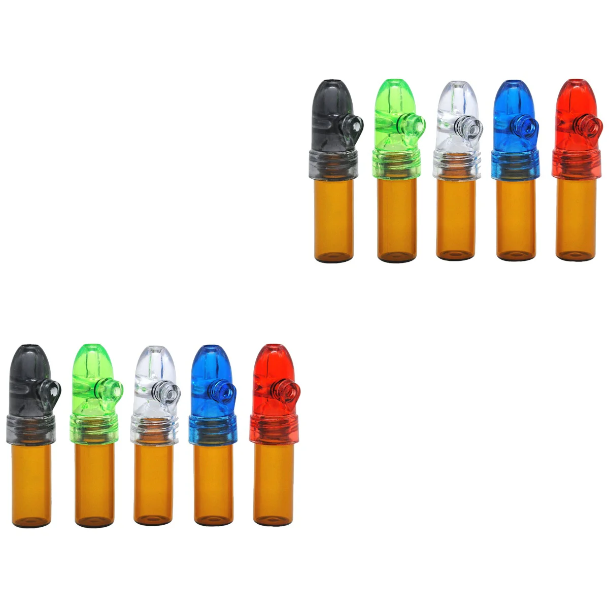 

10 Mini Powder Bottles Portable Mini Bottles Camping Seasoning Bottles Outdoor Holders