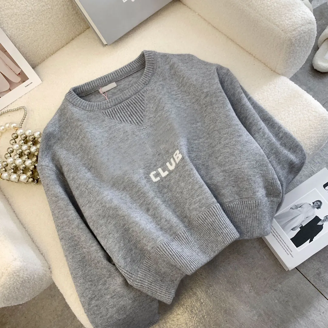 

Very Warm Woman Winter Sweater & Jumper Sweaters Women's Letter Embroidery Knitted Sweaters Deals Y2k Modern 2023 Trend