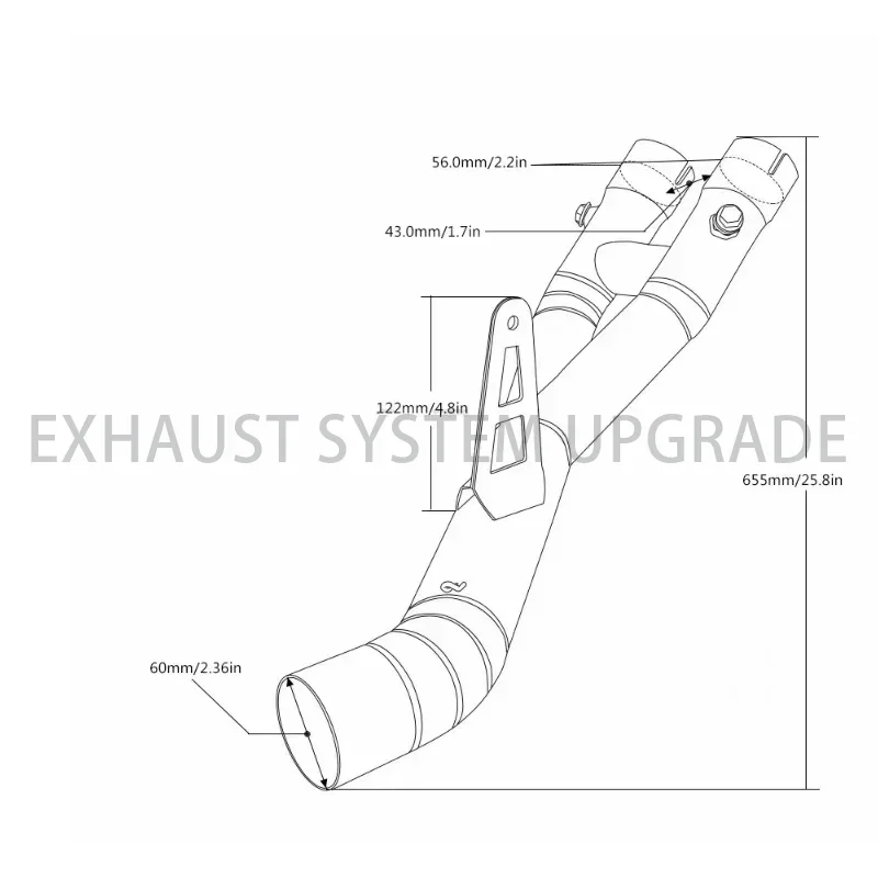 Для Yamaha YZF-R1 R1 R1M MT10 2015-2022 лет мотоциклетная выхлопная система модифицированный