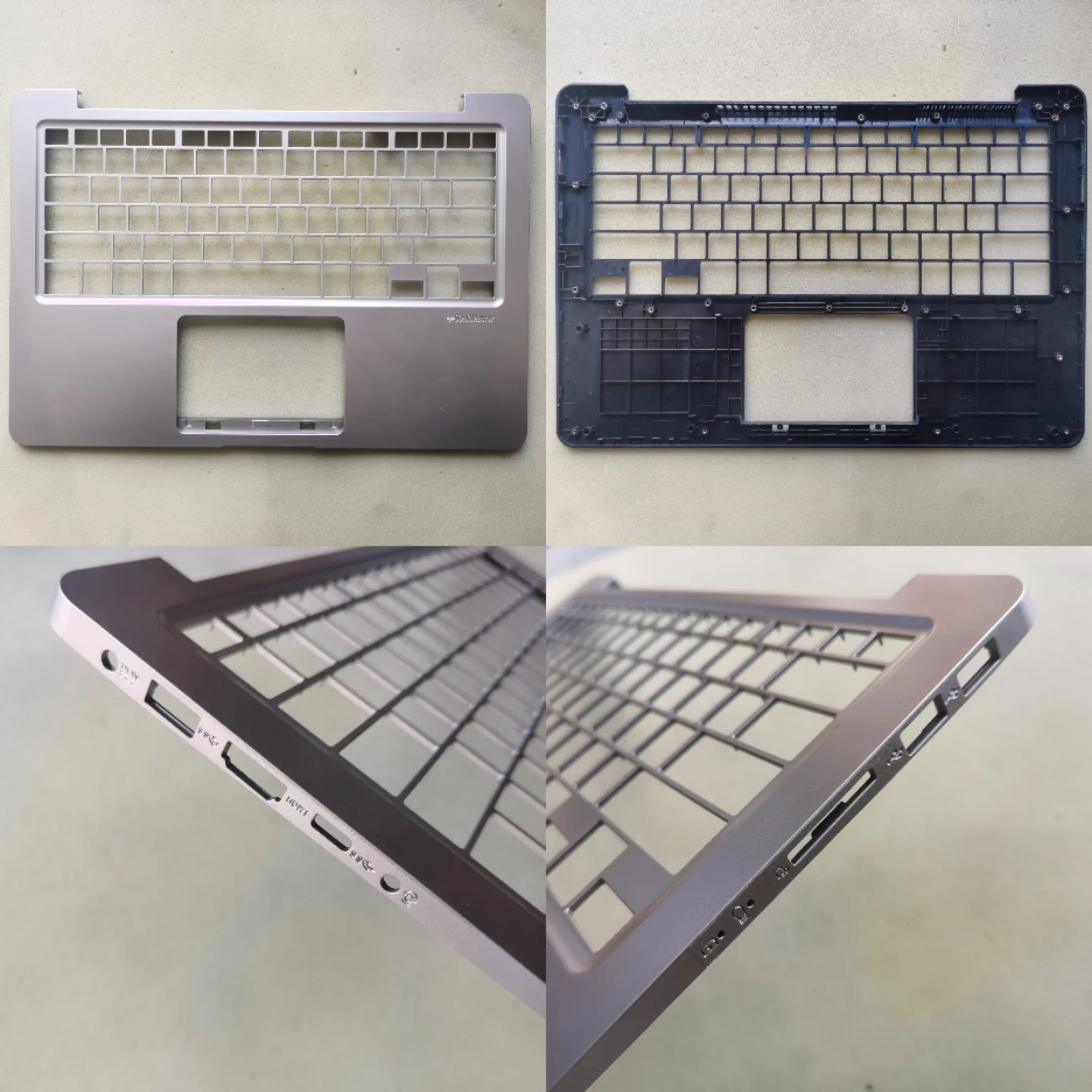 Фото Новый ноутбук для ASUS X411 UQ/UA S4100V S4200U S410U R421U, верхняя часть корпуса, упор для рук/нижний корпус №1